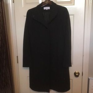 Calvin Klein 80% Wool Overcoat 12